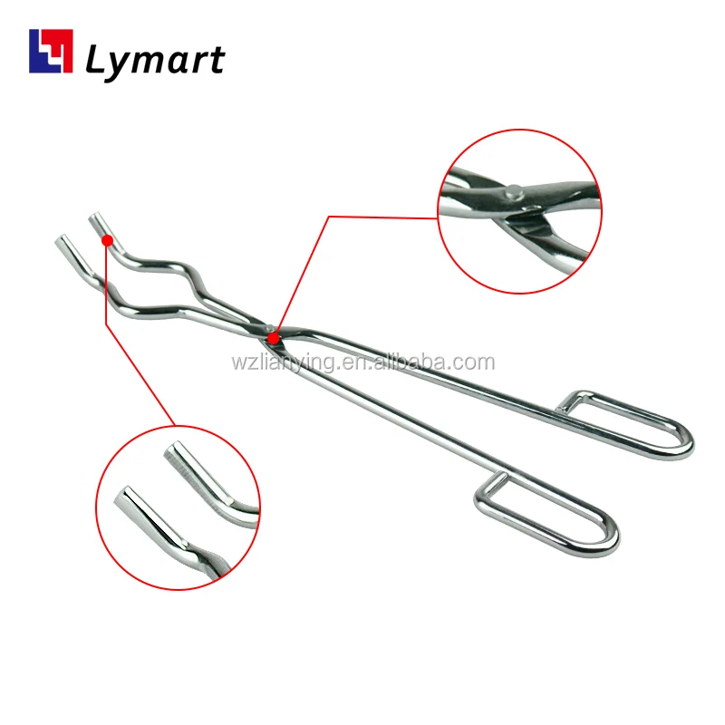 Chemistry Iron Steel Crucible Tong For Laboratory Buy Crucible Lifting Tongs,Crucible Pouring