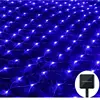 gold net solar powered garden fairy lights mini led decorative string for Christmas wedding party