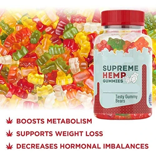 50pcs top hemp gummies with full spectrum hemp extract for