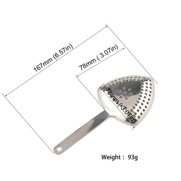 Cocktail Strainer Set Stainless Steel Bar Tool With Stirring Spoon Bar Strainer,Julep Strainer