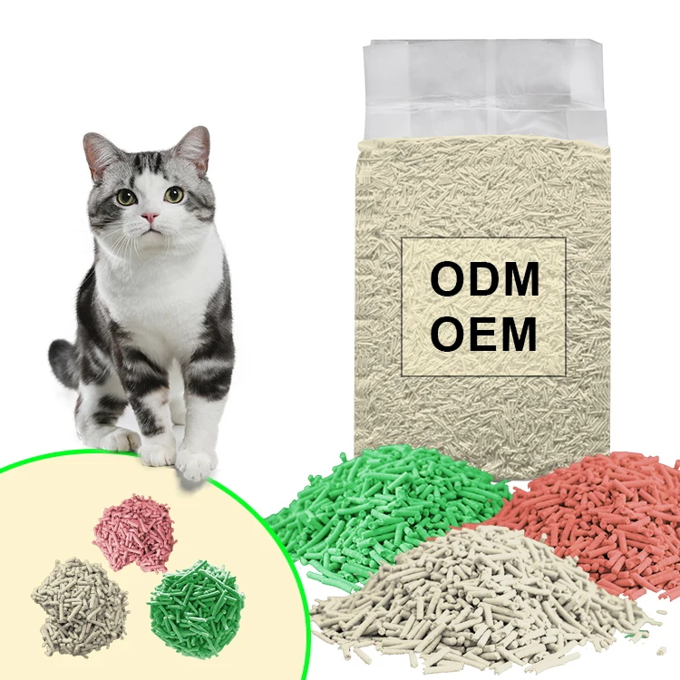 Factory Wholesale Supply Soybean Tofu Tofu Cat Litter Sand Milk Peach