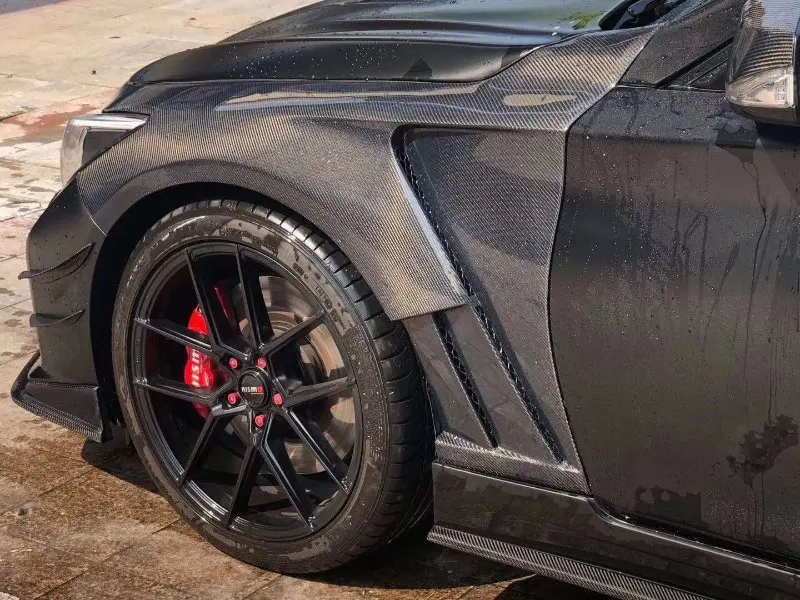 Fitment Perfect Carbon Fiber Side Fenders For Q50 High Quality Buy Carbon Fiber Side Fenders