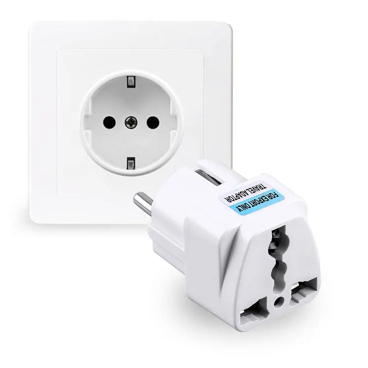 Universal Travel Socket Plug Europe Spain Russia Israel Italy Converter