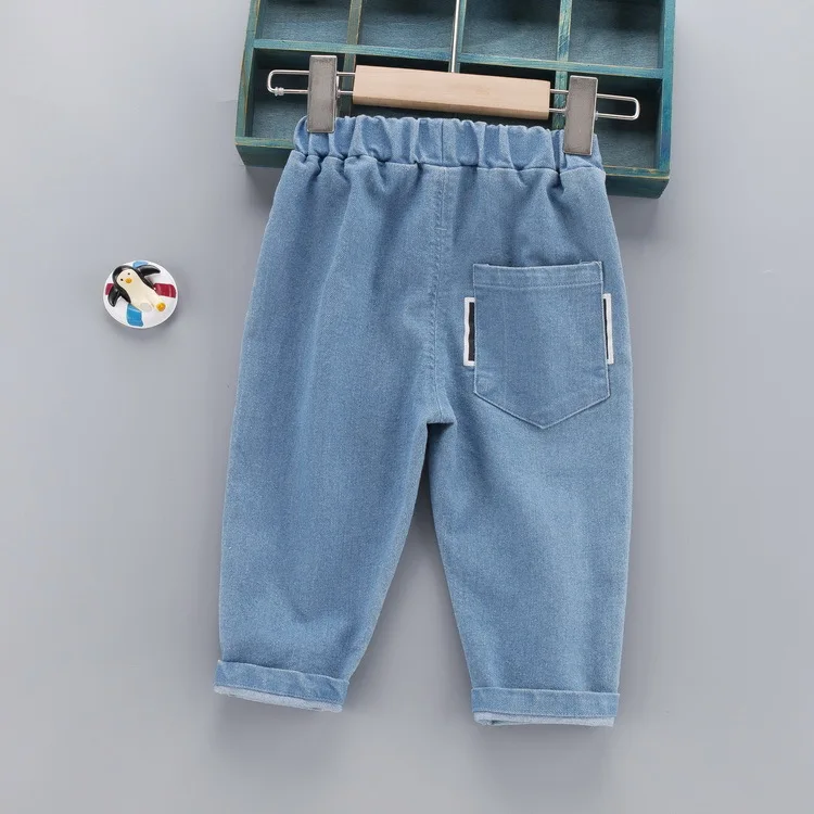 Spring Children Denim Pants 1-3 Years Kids Trousers 2 Colors Baby Boy ...