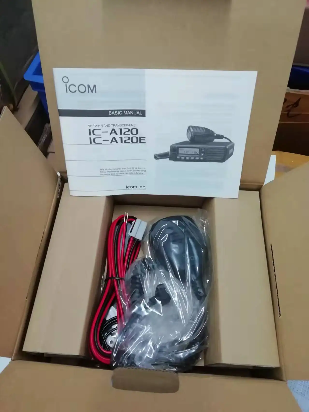 Ic A120 A120e Vhf Air Band Long Range Walkie Talkies Transceiver
