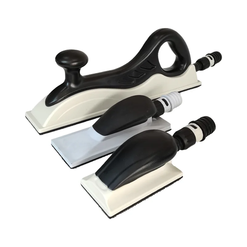 Sanding Block For Dust Extraction Abs Plastic Sandpaper Holder