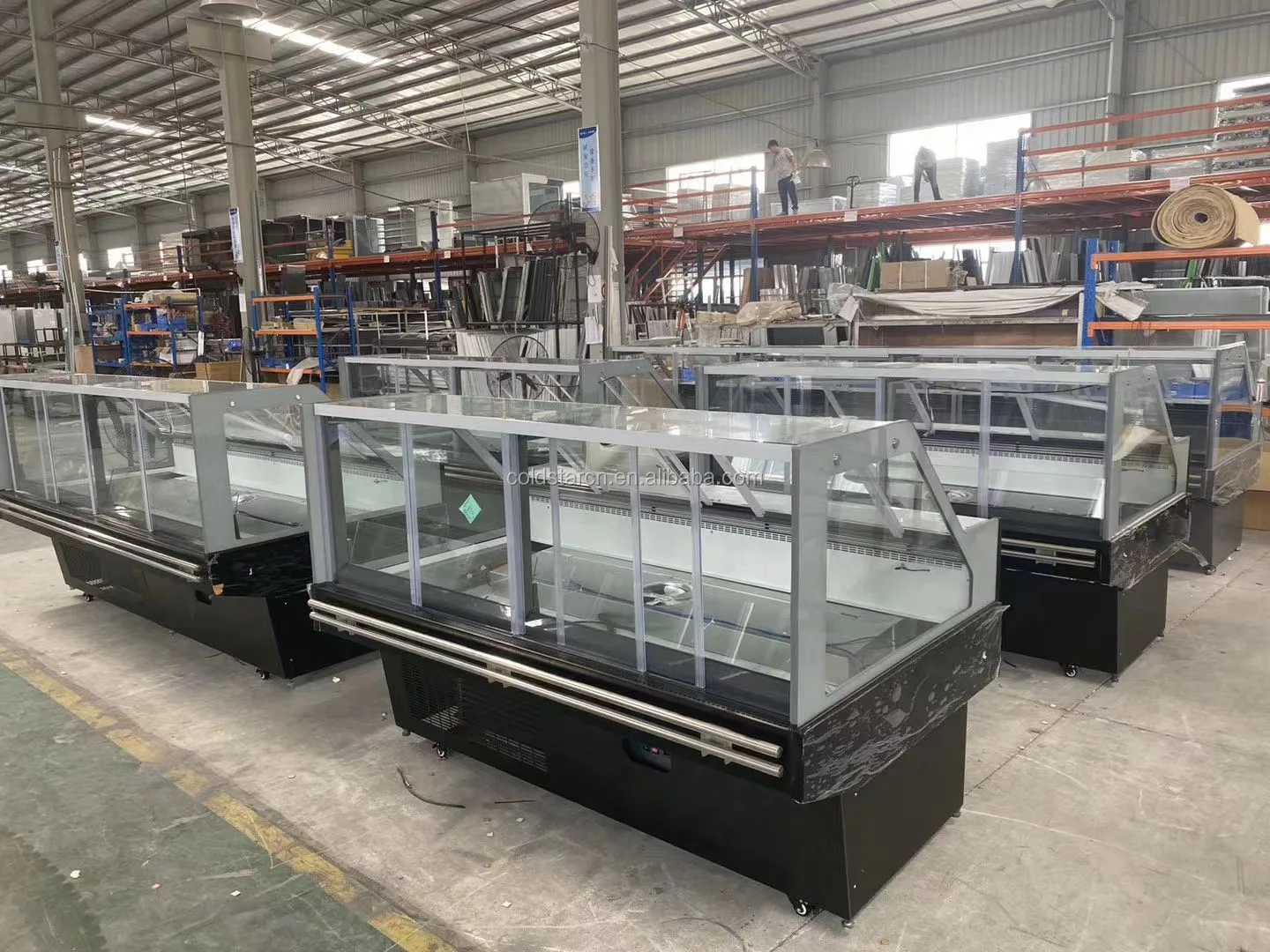 Deli Display Showcase Refrigerator/supermarket Food Display Case Self