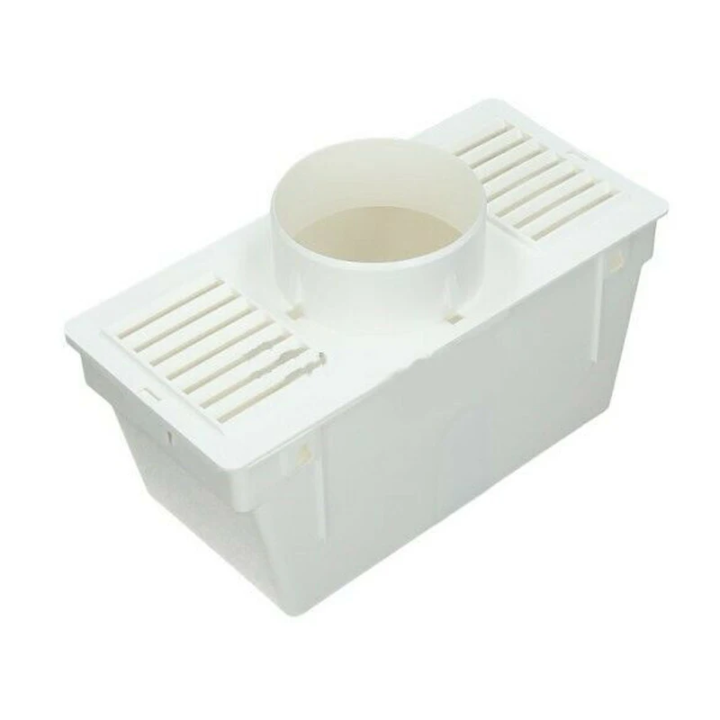 Universal Tumble Dryer Condenser Air Vent Kit White Indoor Box Hose Pipe Adapter 