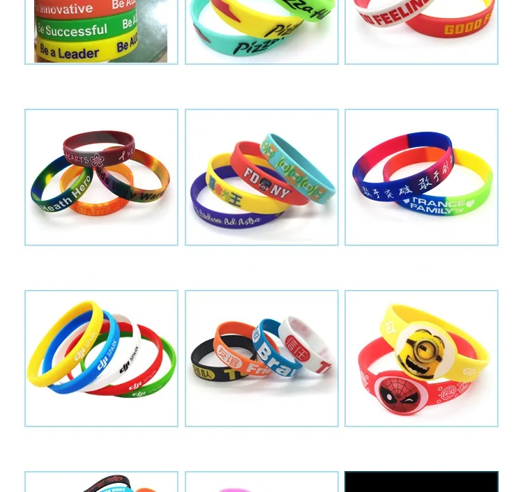 Cheapest Gift Fashion Silicon Bracelet Wrist Bands Custom Silicone ...
