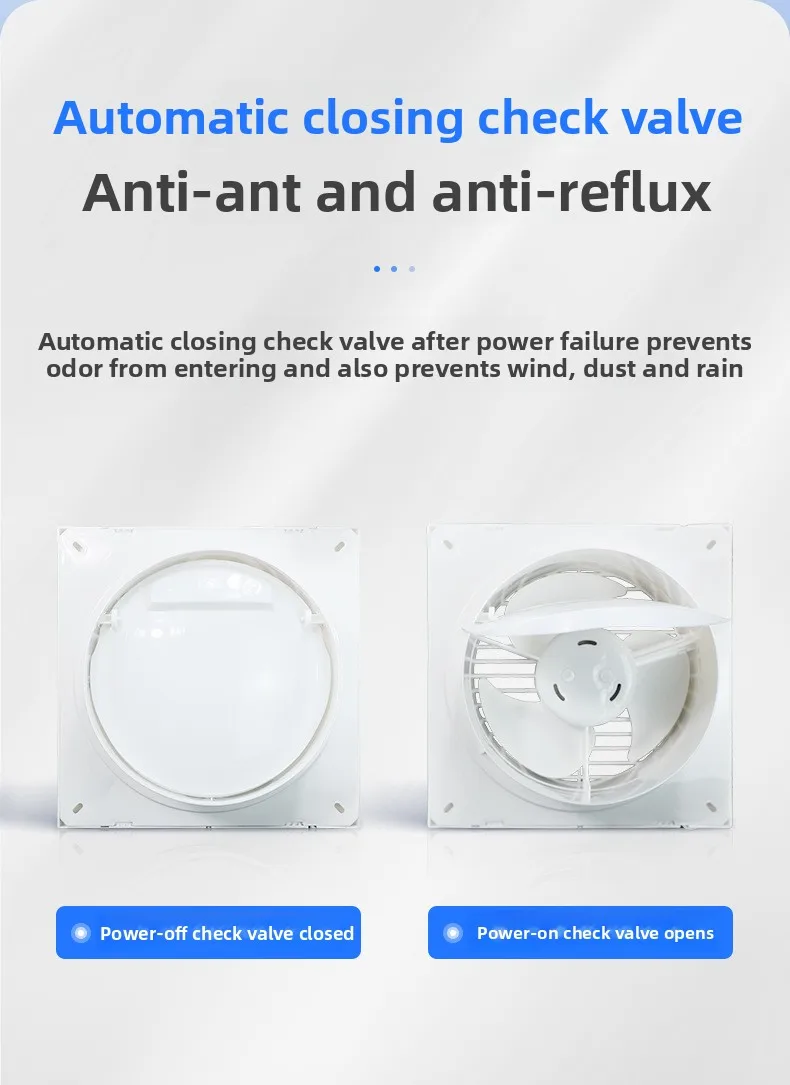 Powerful Energy-saving Exhaust Fan, Electric, Plastic - detail 20