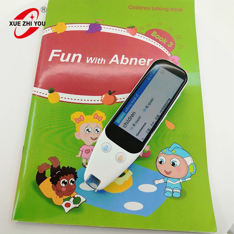 OEM lifetime learning tool 3.46 inch ocr text scan translation pen support different materials,fonts,size,Multiangle scanning