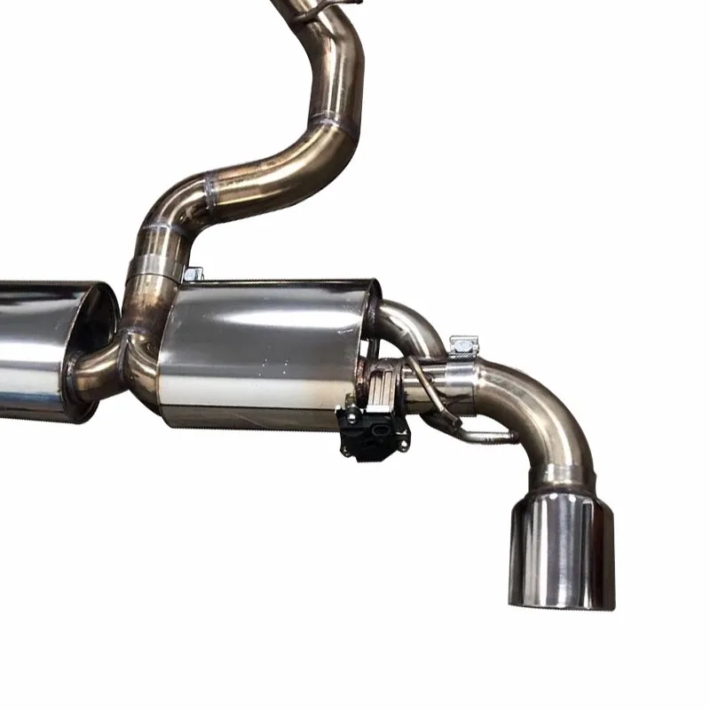 Custom Intake Catback Pipes Exhaust System Downpipe Muffler Tips For Vw