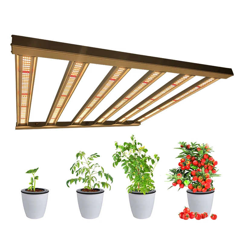 Redfarm ETL listed 480W 6bar 660nm lg uv ir switch qb led grow light ultraviolet 450nm 730nm for all kind plants