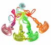 Funny outdoor toy duck bubble water flavored with whistle bubble for kids