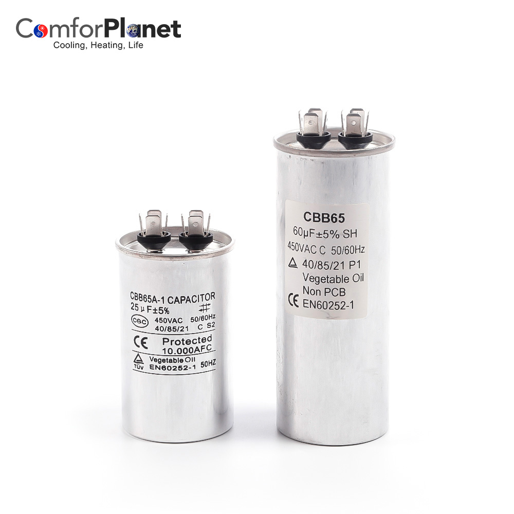 Ac Capacitor Cbb65r 1 50uf 55uf 60uf Capacitors Wholesale Air