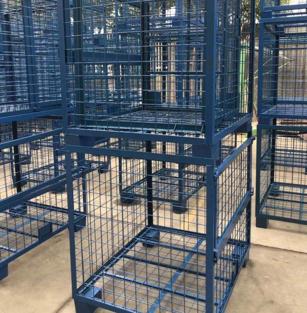 
hot sale strong stacking steel box recyclable with long life 