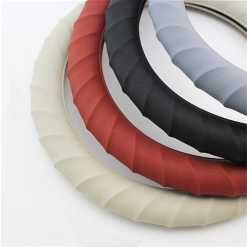 Guangdong Factory Steering Wheel Protector Silicone Steering Wheel Cover Universal Car Steering Wheel Covers