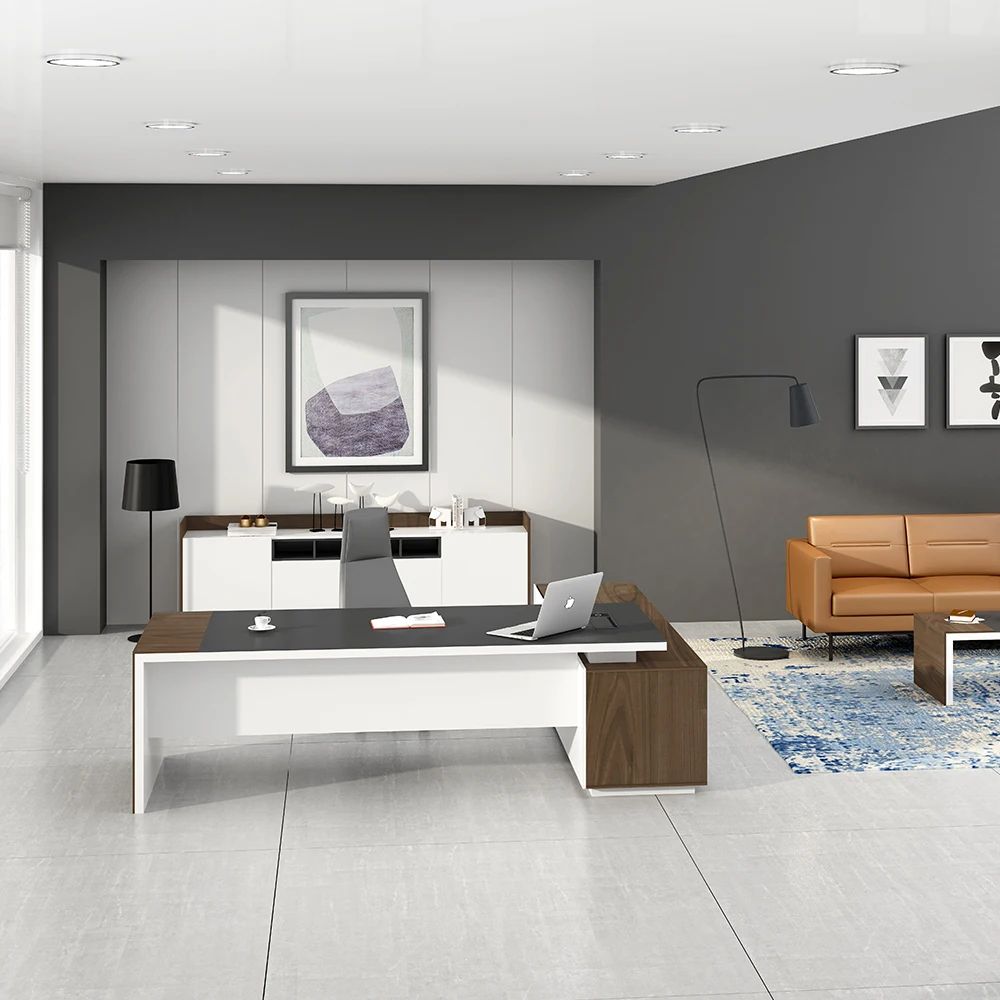 Luxury Big Boss table,executive office desk,modular modern office furniture workstation