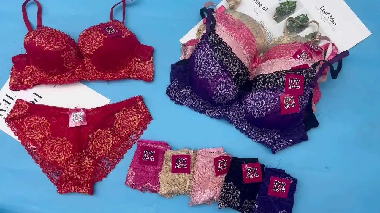 Dollar Model CGT065 Bras Wholesale Ready Ship Ladies Sexy Bra and  Panty Sets and Bra Set for Women