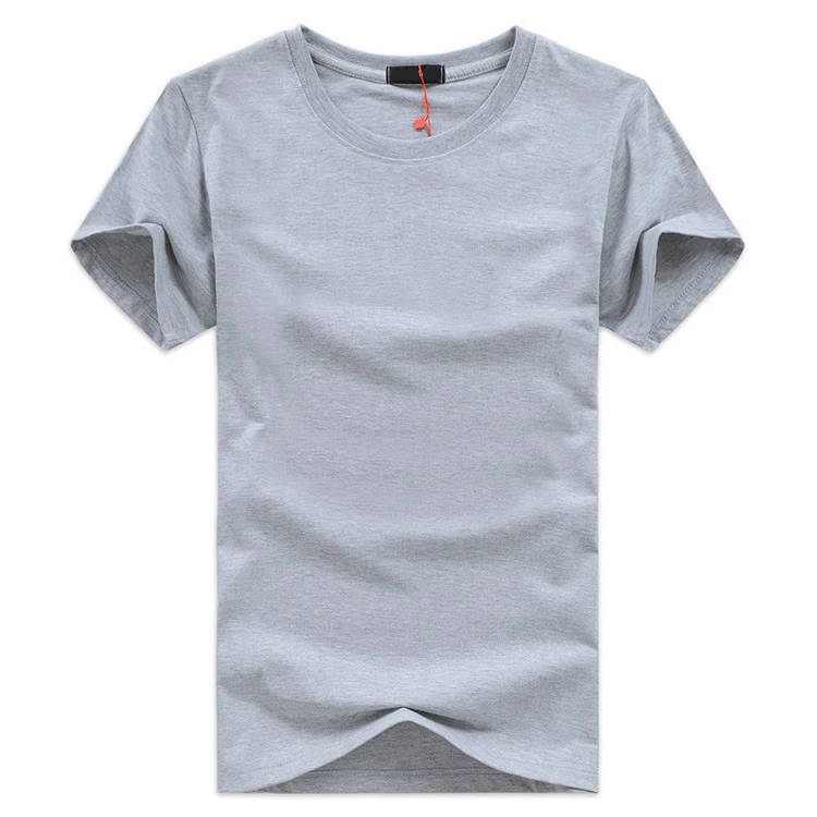 2020 100% Cotton plus size 4XL 5XL Custom Printing Plain blank Short Sleeves  Men T-shirt