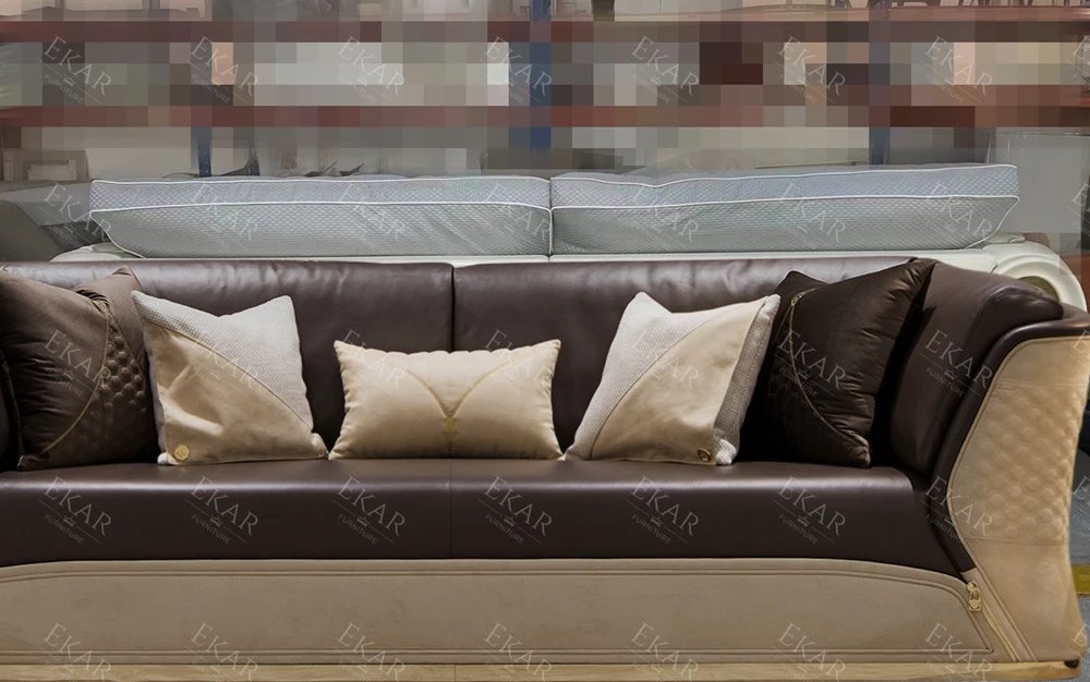 Italian Modern Luxury Living Room Sofa Set - Classic Design with Contemporary Elegance supplier