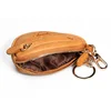 Key Fob Cover Soft Genuine Leather Key Fob Case Sleeve Protector Shell Key Holder with Key Chain