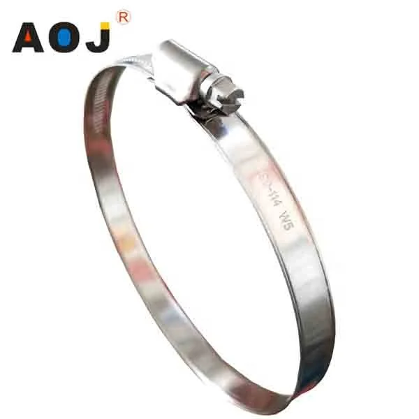 
German type stainless steel hose clamp 