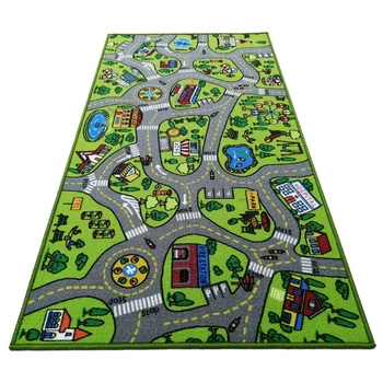 Nylon Printed Kids Children City Road Map Play Mats - Buy Play Mats ...