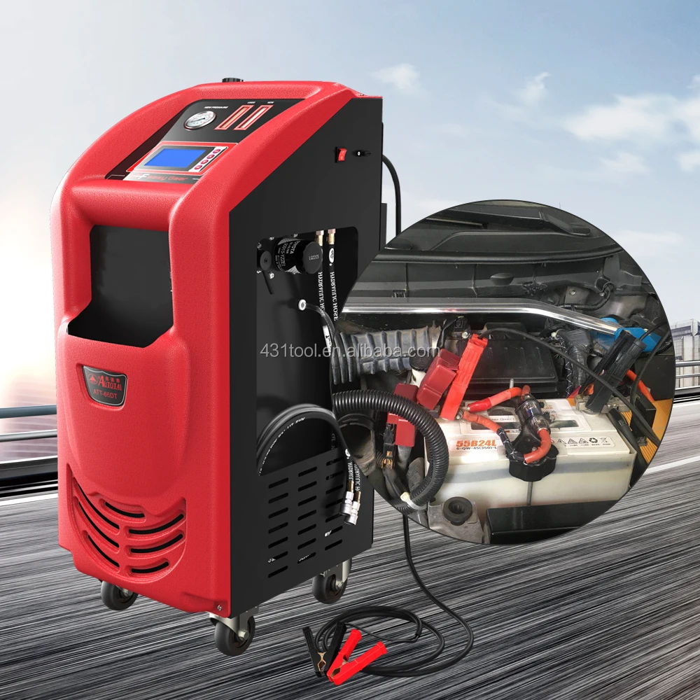 New Model Of Atf Flushing Machine Atf66dt Automatic Transmission Fluid