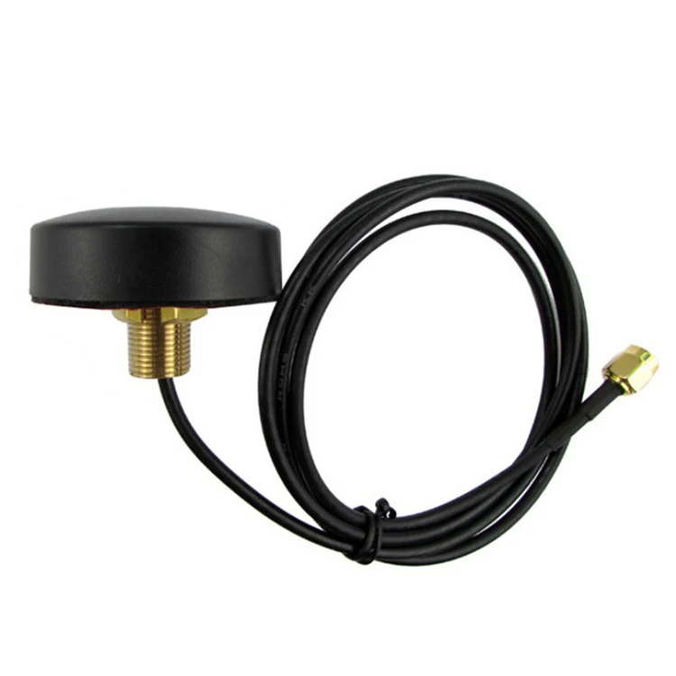 Waterproof Ip67 Outdoor 4g Lte Gps Screw Hole Mounting Round Puck Antenna With Rg174 Cable Buy