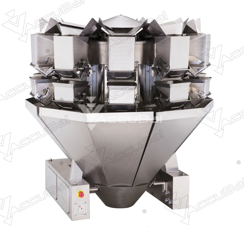 
Wholesale Price Combination Weigher Multihead Weigher with ice cube fruit Packing Machine 