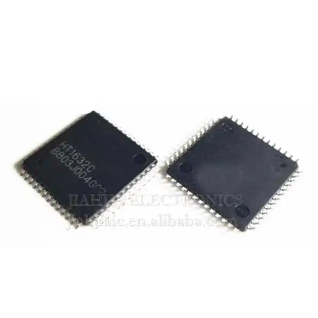 box for electronic component _Square_original_HT1632C_LQFP52_LED_dot_matrix_driver_chip_IC