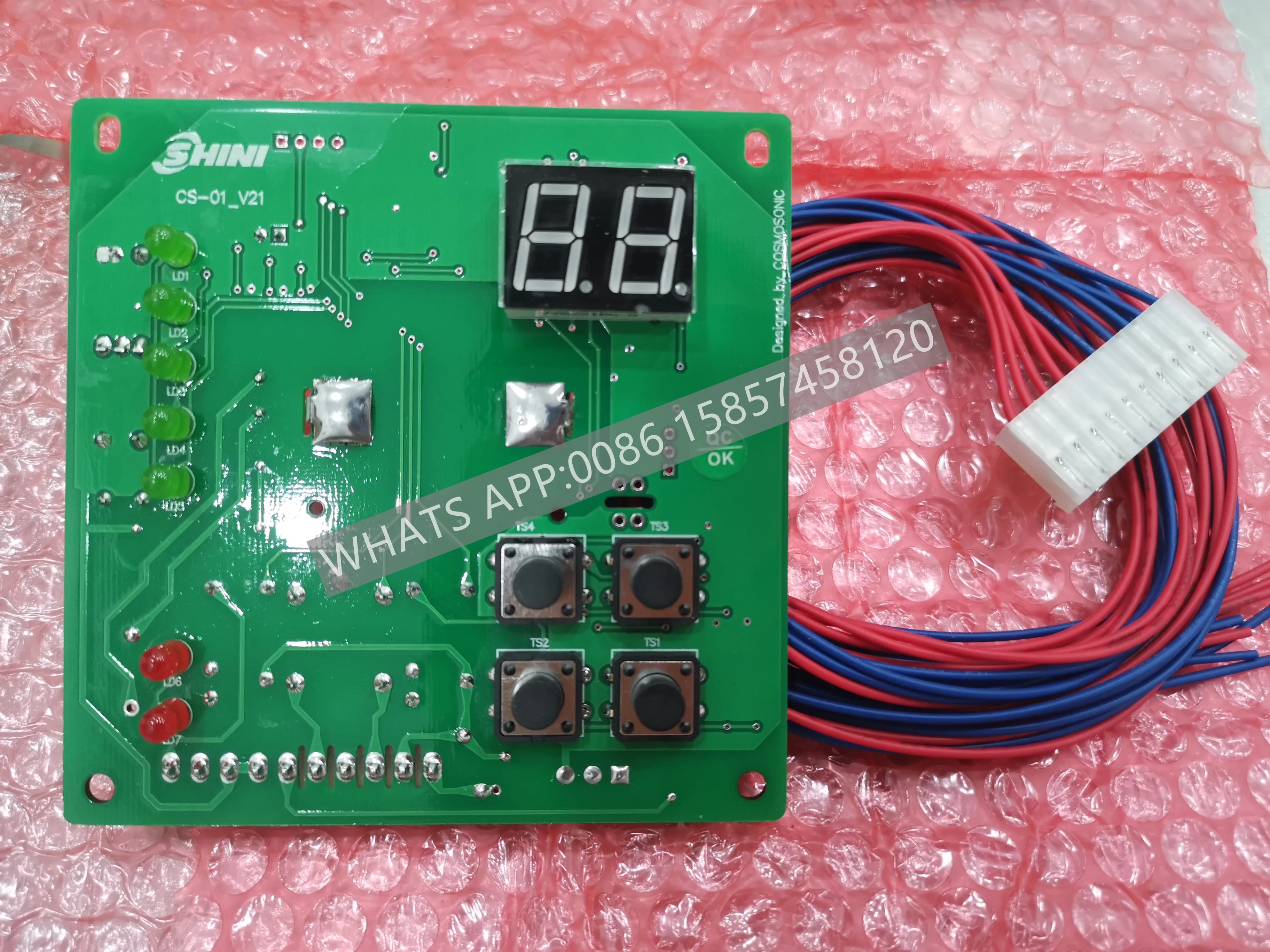SHINI Auto Loader Hopper Dryer Control Board Card CS-01