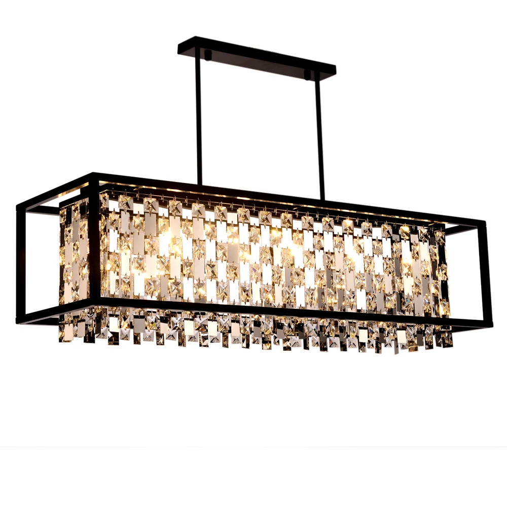 Cheap Foyer Led Crystal Pendant Lighting Lamp Modern Chandelier for High Ceiling