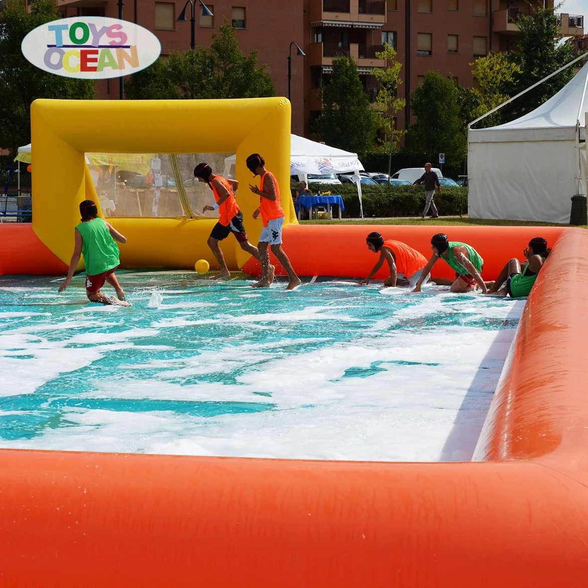 Custom Inflatable Soap Soccer Field Football Pitch Buy Inflatable