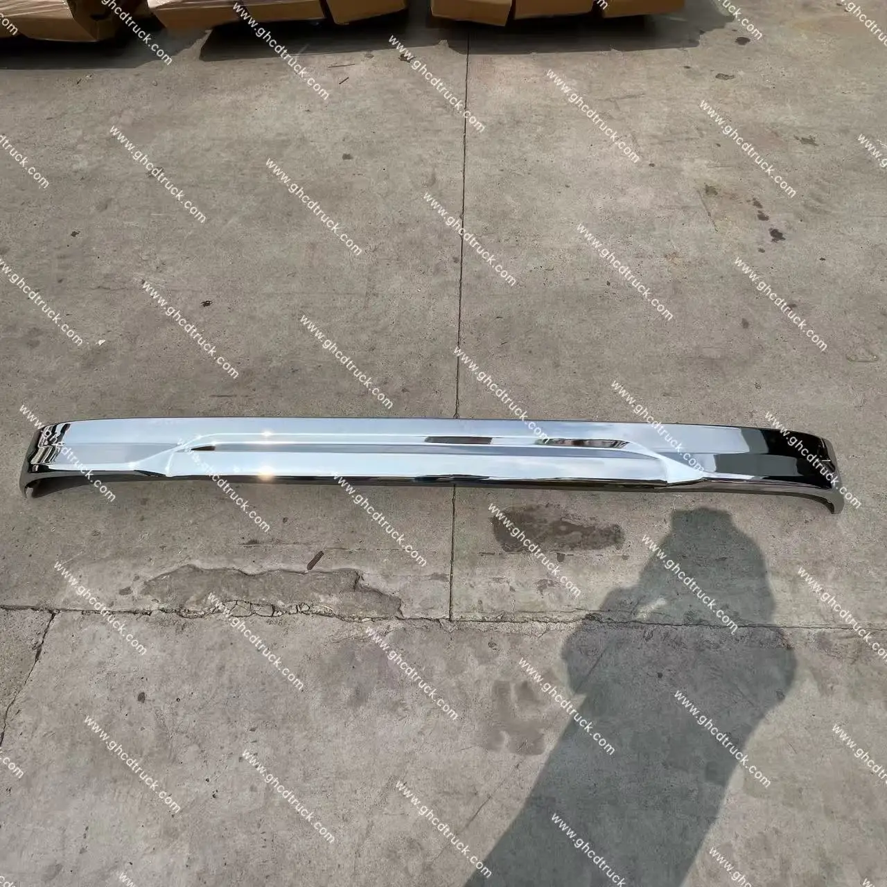 product ghcd high quality chrome metal lower bumper new product for japanese truck brands giga hino isuzu mitsubishi-5