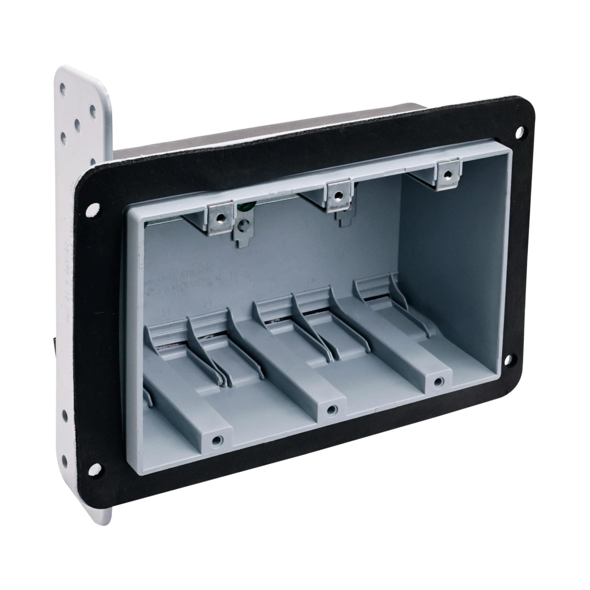 Shanghai Linsky Canada Plastic Outlet Box 3 Gang Plastic Device Boxes