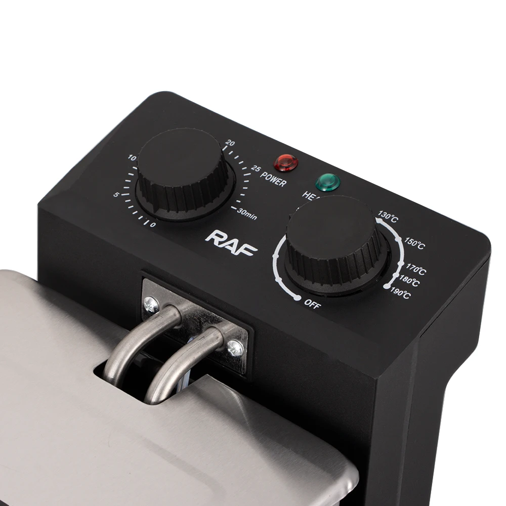 3 Liter 2000w Sectional Temperature Control Antiscalding Design Electrical Deep Fryer Buy 3