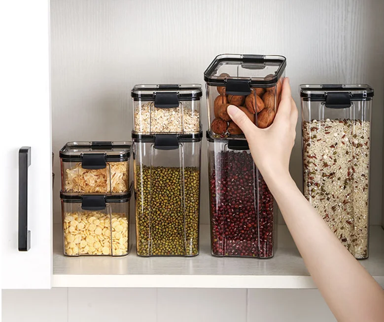Airtight Food Storage Containers Set With Lids For Kitchen Pantry Buy