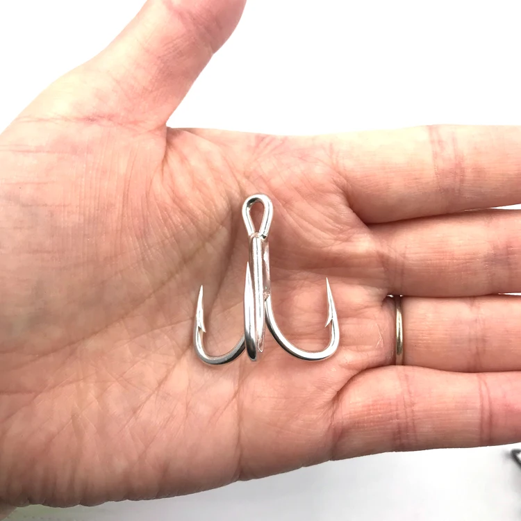 St66 5x Stinger Treble Hook 1000pcs/lot Strong Sea Fishing Lure Hooks