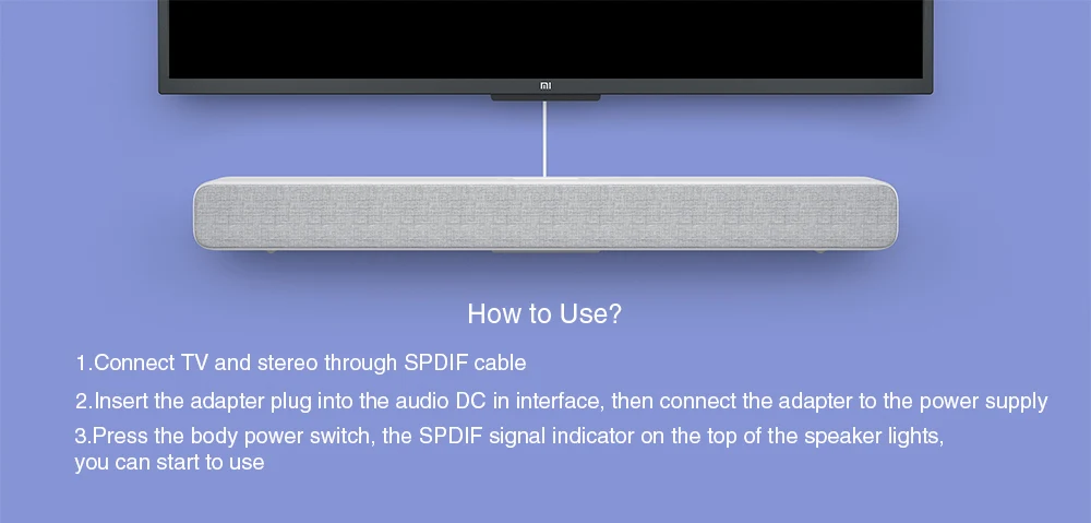 Xiaomi Mijia Bt Wireless Tv Soundbar 