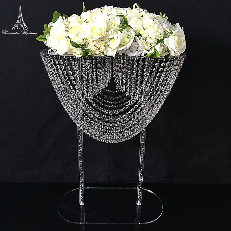 Luxury Wedding Table Centerpieces Acrylic Flower Stand For Wedding
