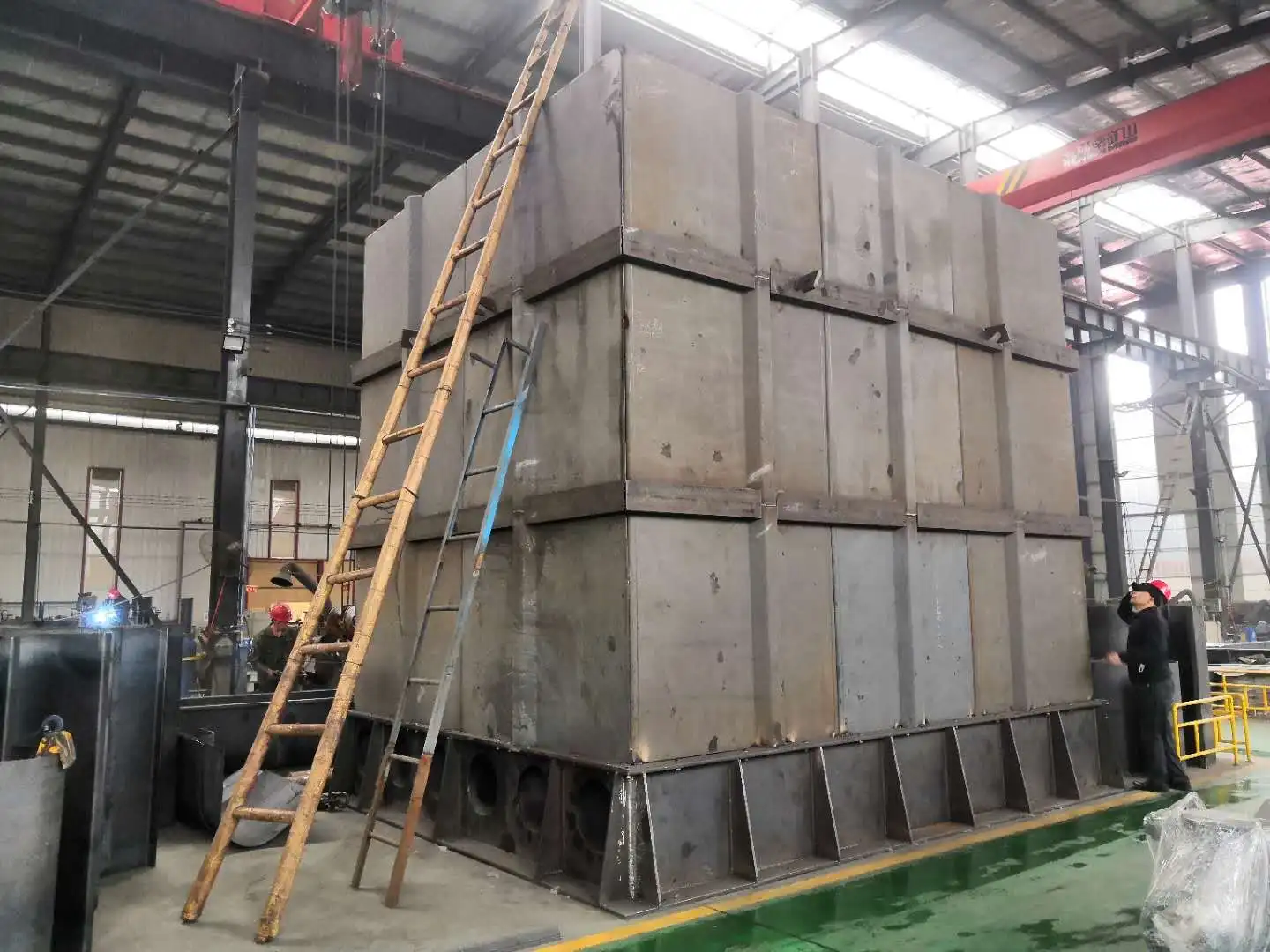 Bio Hopper Live Bottom Bin with Multiple Screw Feeders for Biogas ...