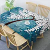 40*40cm Decorative Waterproof Polyester Linen Covers for Dining Table&Fridge&Computer&Microwave Oven