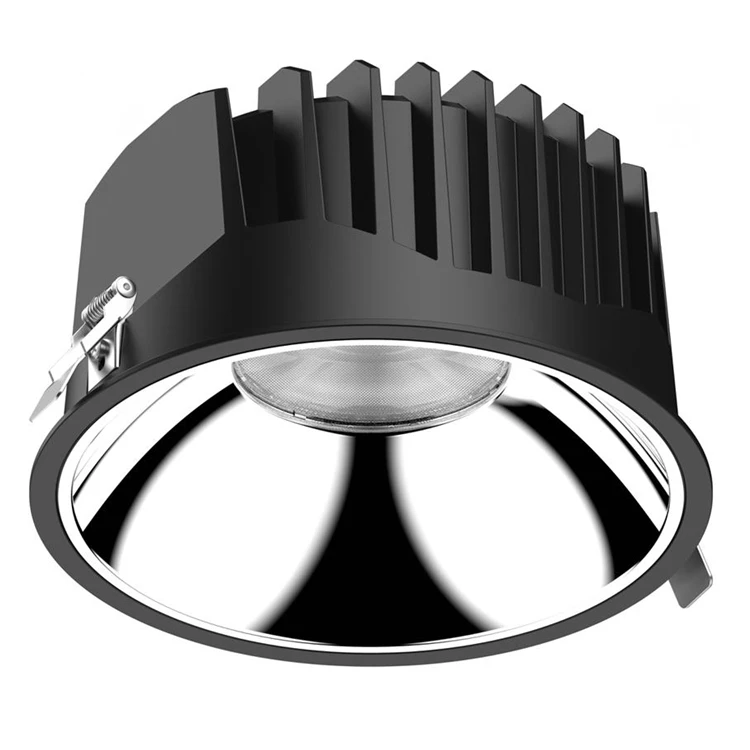 Adjustable cob surface mounted 2700K 5000K 50w spot 55w downlight cob 195mm cut led ceiling light