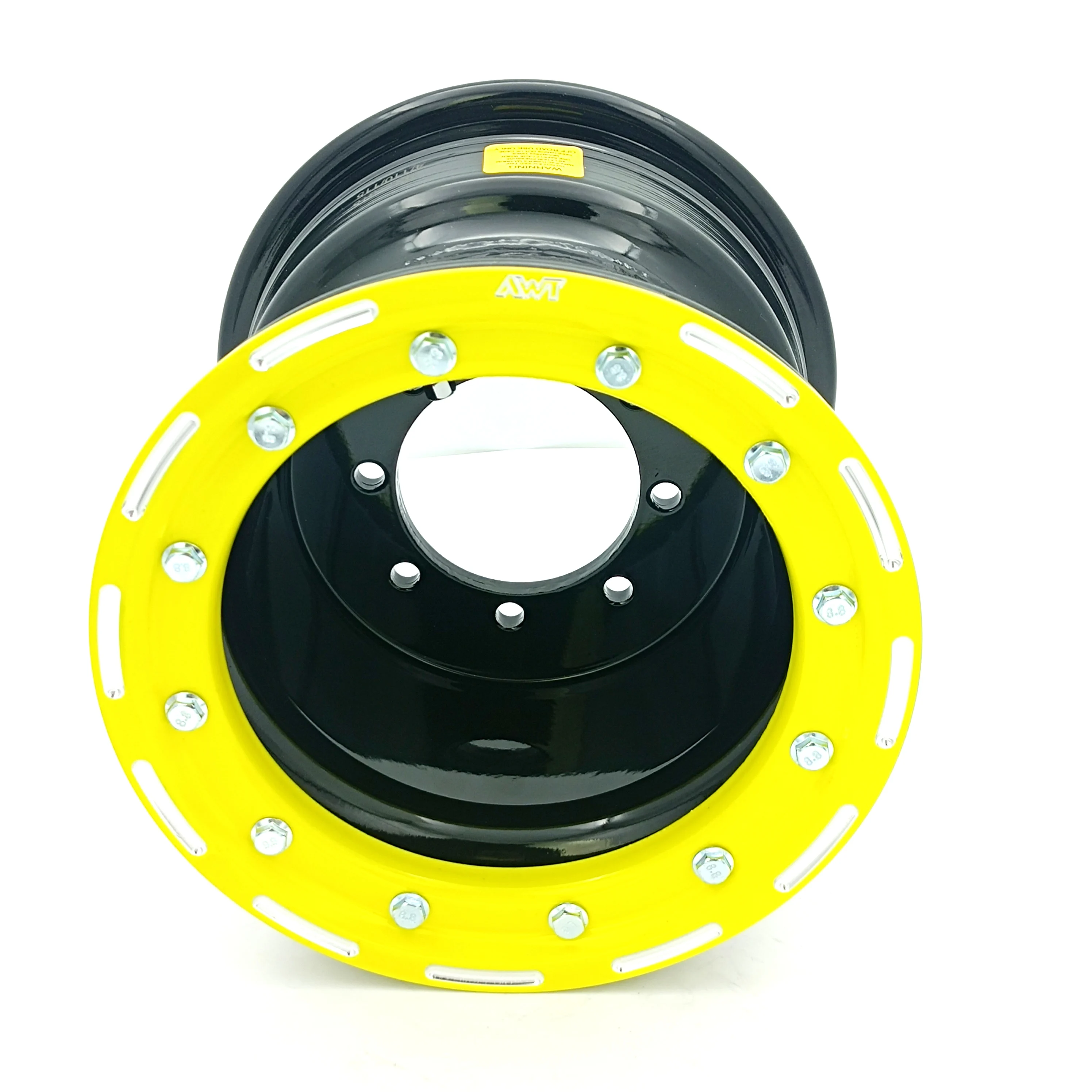 Aluminum Racing Beadlock Rims 9x8 for ATV/UTV Raptor 700, Banshee 350 ...
