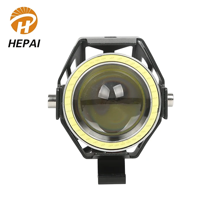 Energy saving aluminum angel eye spot projector u7 driving waterproof lights led motorcycle headlight
