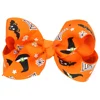 2019 Halloween Elements Hairgrips For Children Hair Bows
