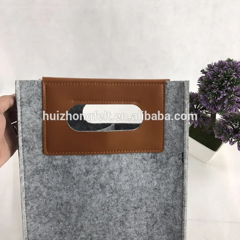 colorful colors felt cooling bag bottle