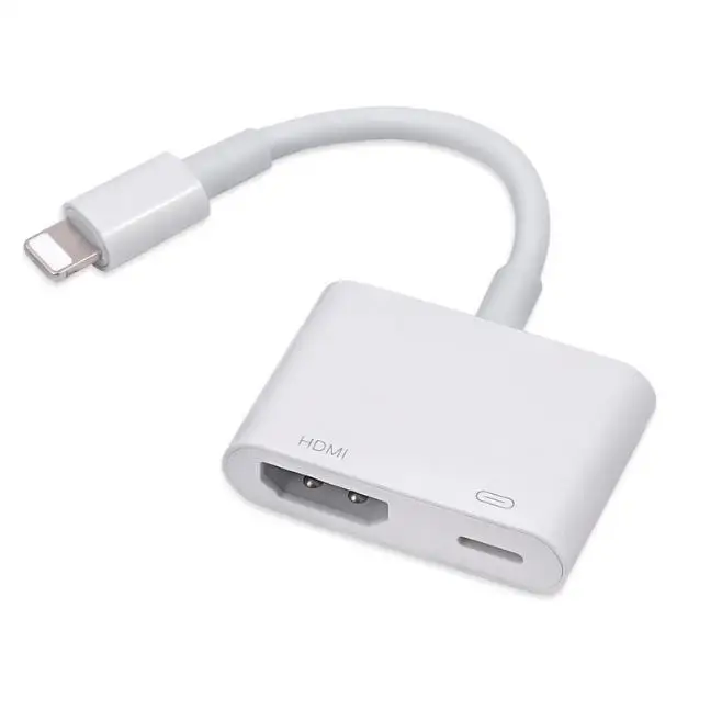 Mini 1080P Phone HDMI Cable For Apple Phones - Pin Port HD TV/ Projector Converter Adapter For IPhone For IPad - ANKUX.COM
